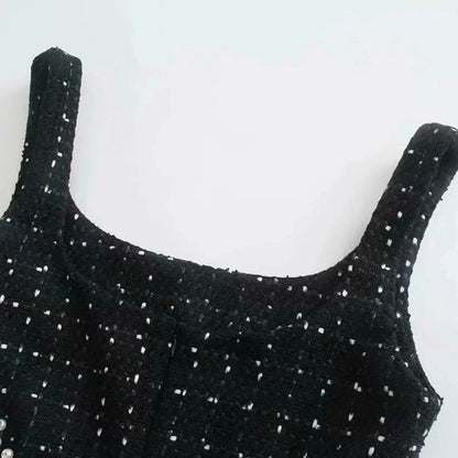 Beaded Cutout Mini Dress