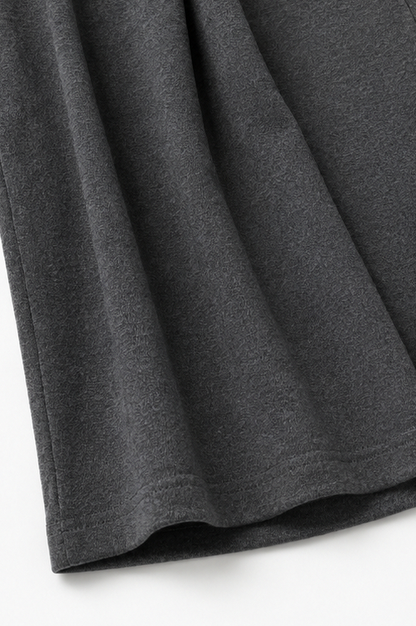 Fleece Turtleneck Wide Leg Set