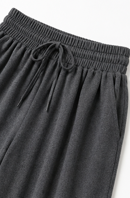 Fleece Turtleneck Wide Leg Set