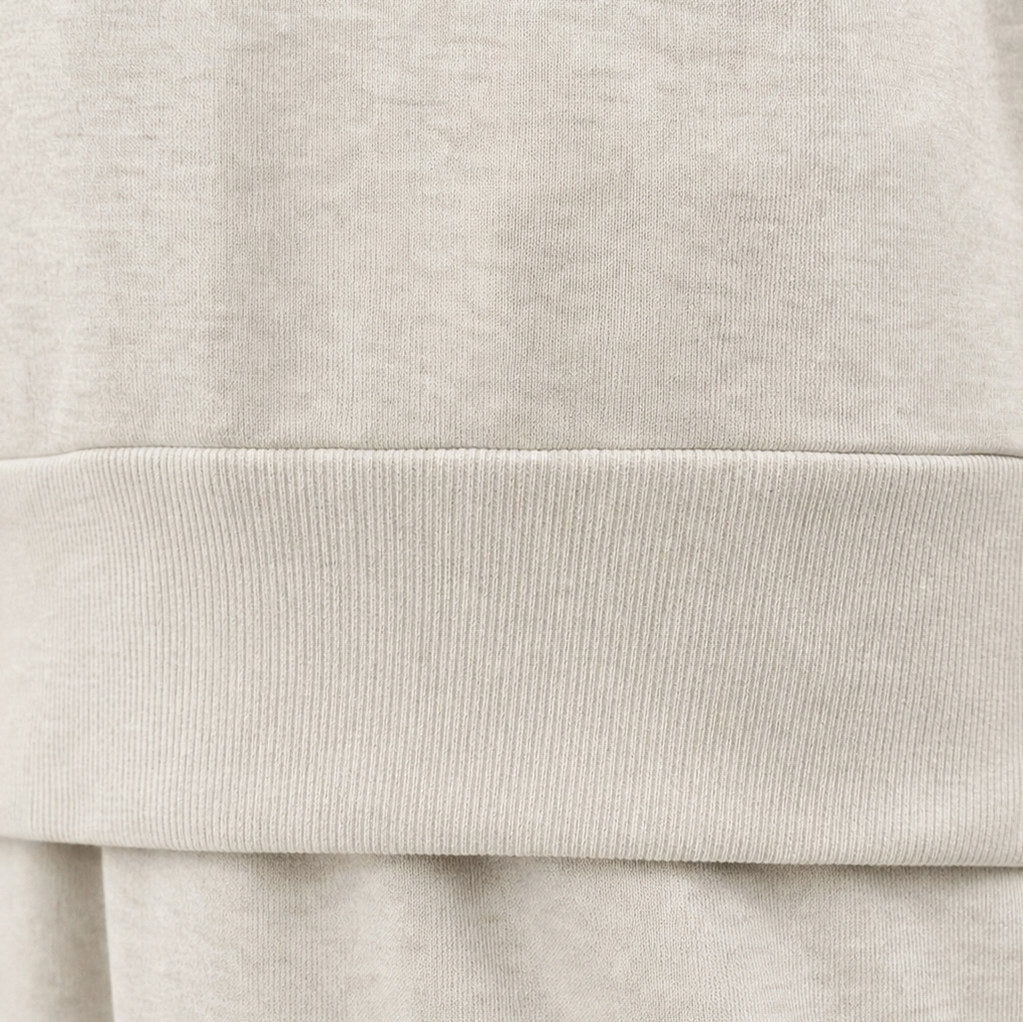 Henley Drawstring Wide Leg Lounge Set