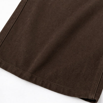 Linen Asymmetric Wide Leg Set