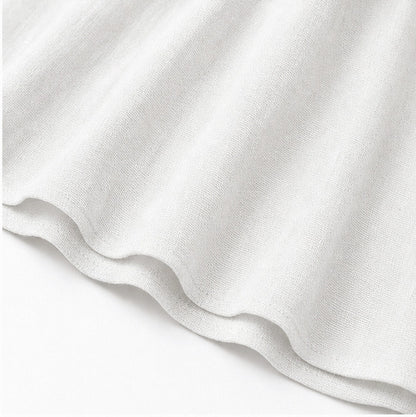 Linen Ruffle Sleeve Button Maxi Dress