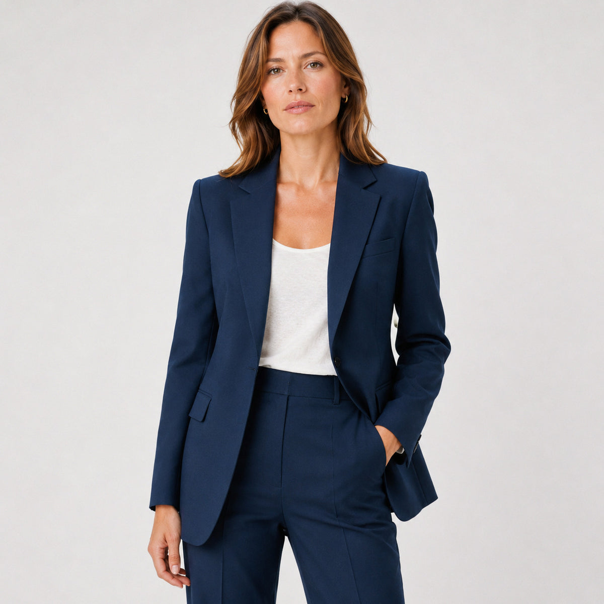 Tailored Long Sleeve Blazer